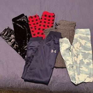 BUNDLE (5)Old Navy Kids' Leggings. Size Medium